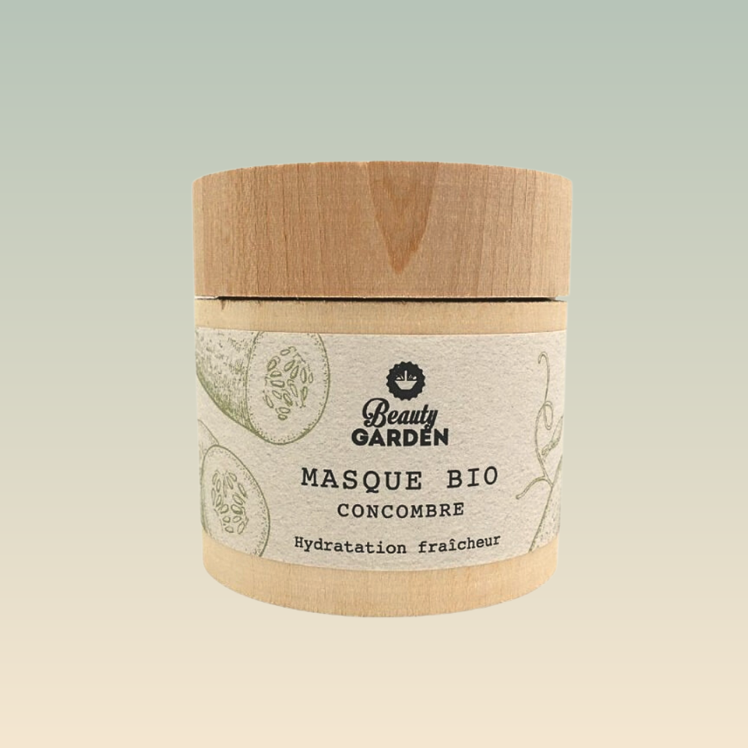 Masque bio fraicheur concombre